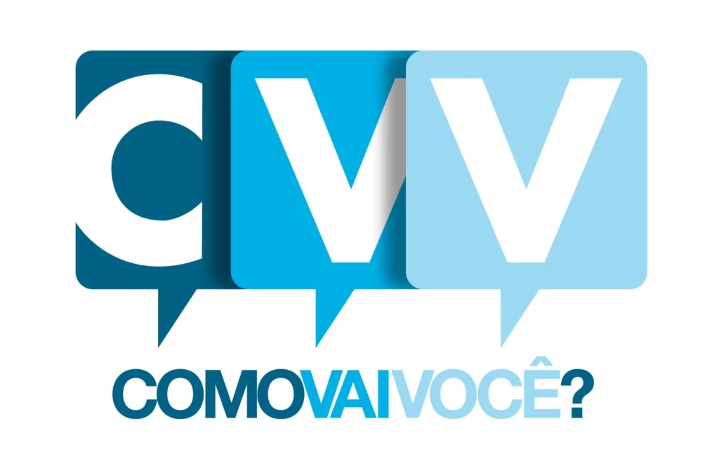 logotipo Centro de Valorização da Vida (CVV)