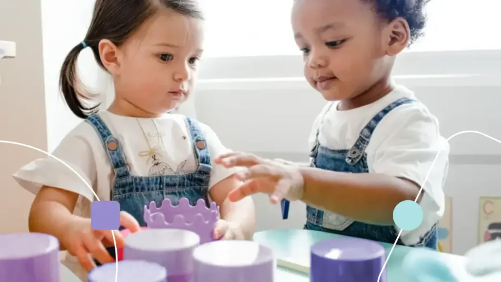 Crianças em ambiente de autism friendly