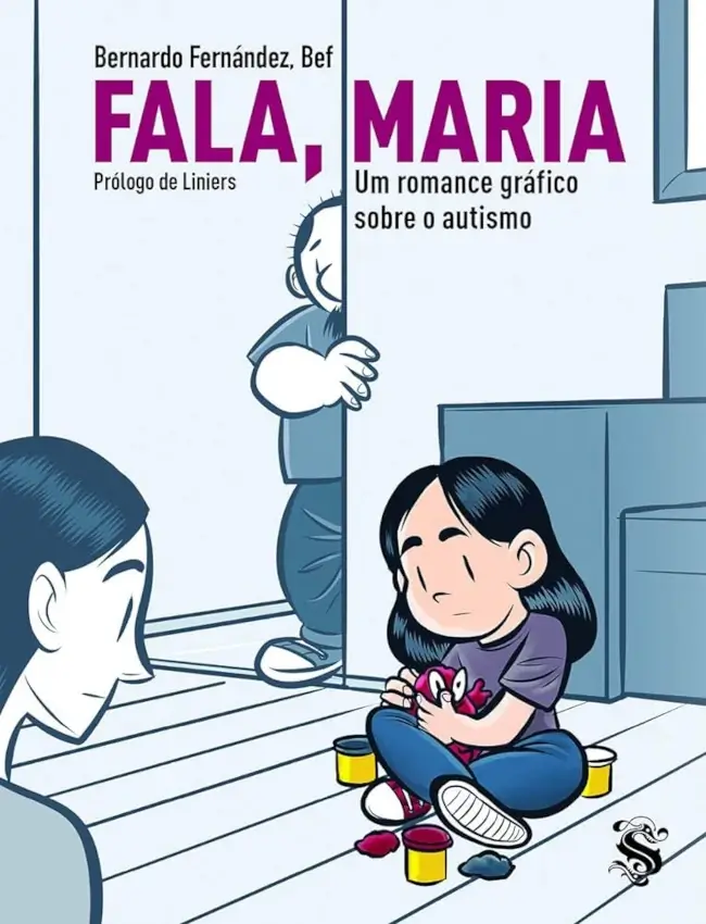 Quadrinhos sobre autismo: fala, Maria