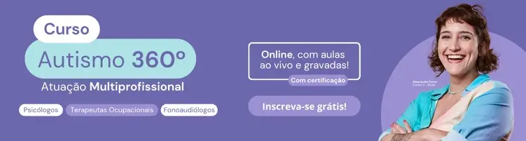Banner do curso Autismo 360º: Atuação Multiprofissional, da Genial care