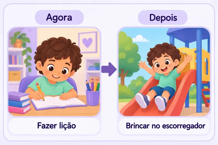 Antes e depois de tratativas de previsibilidade